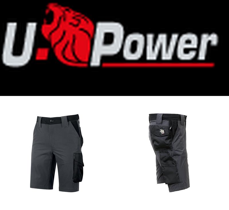 MODELLO MERCURY Bermuda in tessuto U-4 (U-Power 4 way stretch)